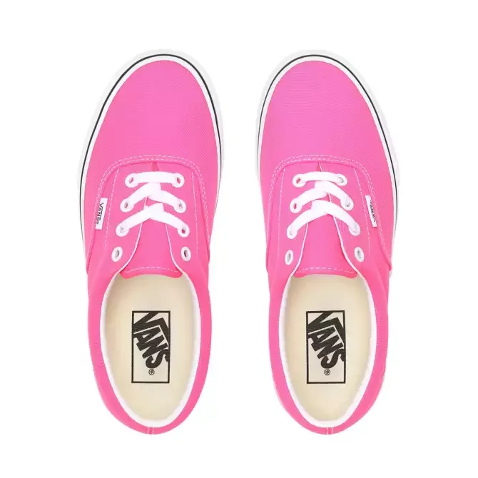 Кеды женские Vans Era Neon Knockout Pink/True White