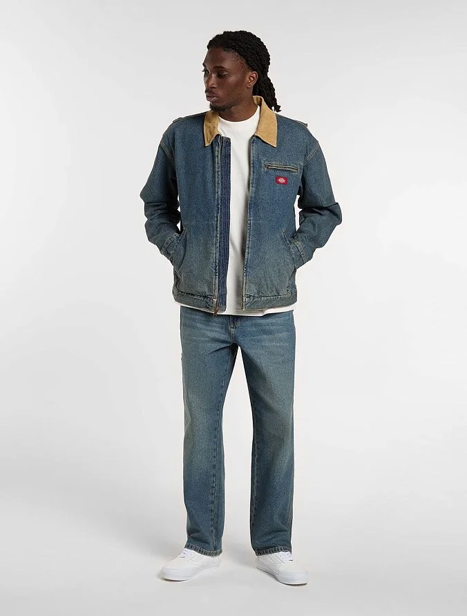 Куртка Dickies Denim Painter Jacket Khaki Tinted Blue