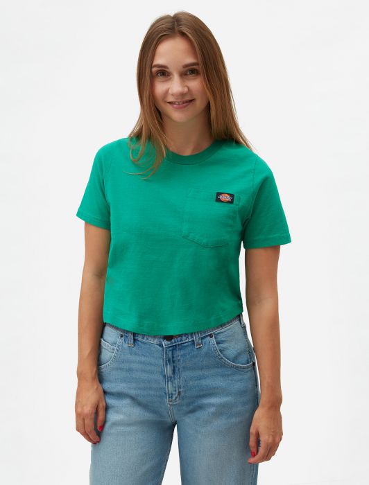 Кроп-топ женский Dickies Ellenwood Women’s Tee Emerald