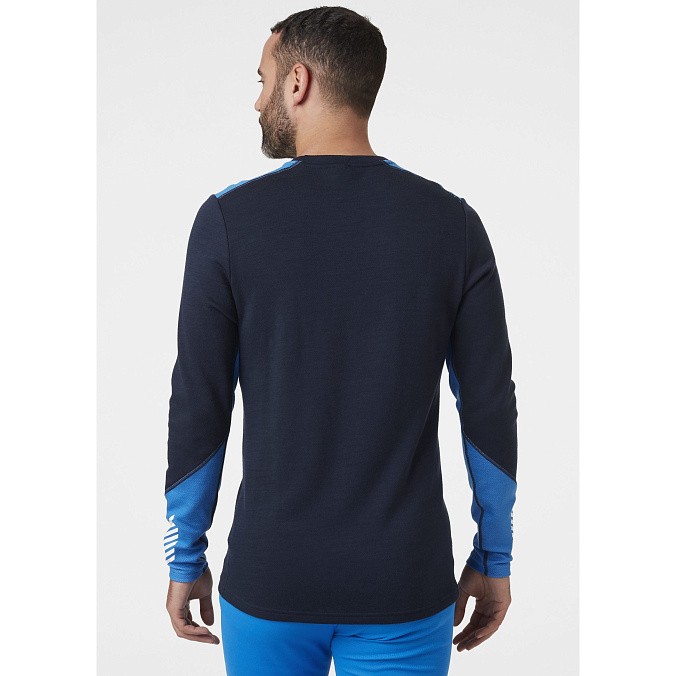 Термобелье Helly Hansen LIFA® Merino Midweight Crew Base Layer Navy