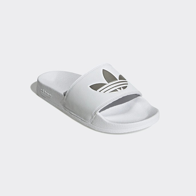 Пантолеты adidas Originals Adilette Lite Cloud White/Cloud White/Matte Silver