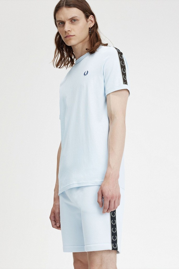 Футболка Fred Perry Contrast Tape Ringer T-Shirt