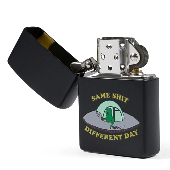 Зажигалка RIPNDIP Same Shit Different Day Lighter Black