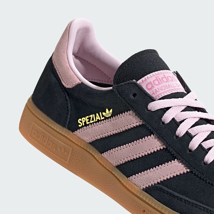 Кроссовки женские adidas Originals Handball Spezial Core Black/Clear Pink/Gum