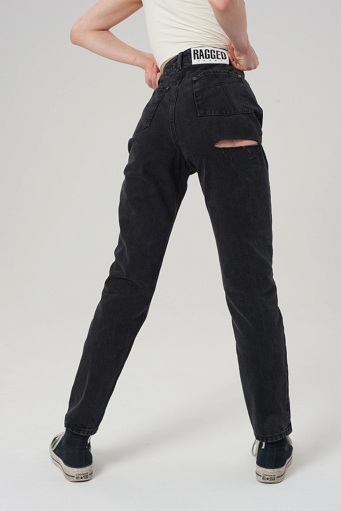 Джинсы женские Ragged Jeans Butt Cut Jean Charcoal