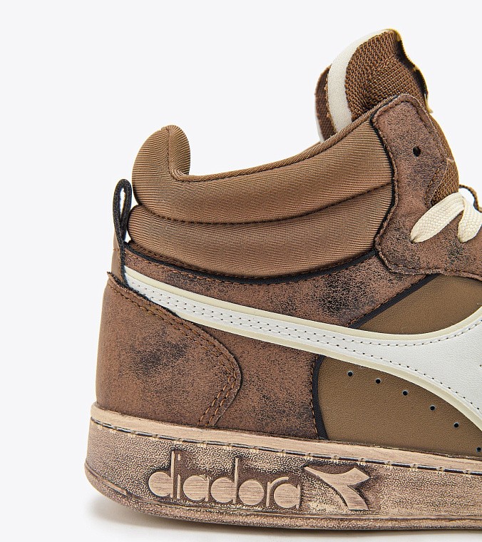 Кроссовки мужские Diadora Magic Basket Demi Stained Cocoa Creme/Pristine