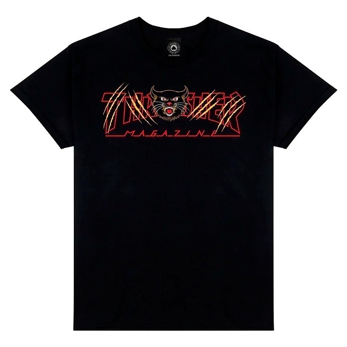 Футболка Thrasher Gato T-Shirt Black