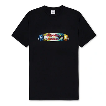 Футболка RIPNDIP x World Industries Water Nerm Vs Flame Jerm Tee Vintage Black