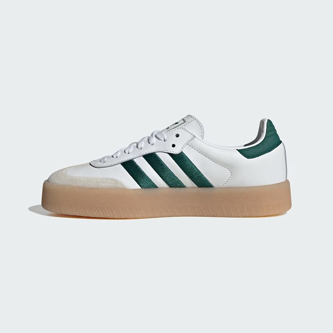 Кроссовки женские adidas Originals Sambae Cloud White/Collegiate Green/Cloud White