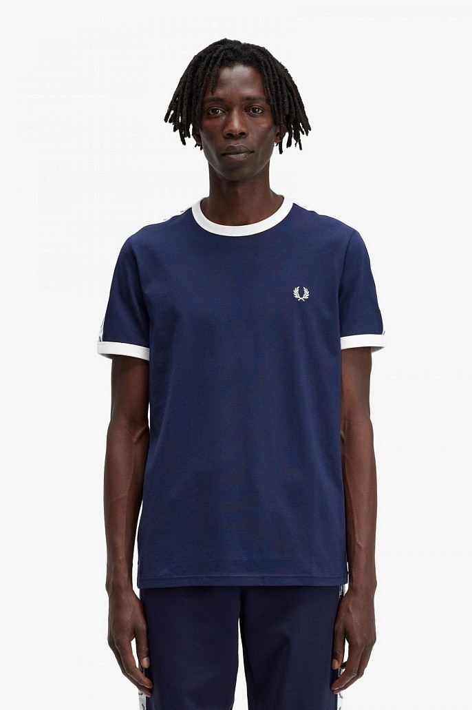 Футболка Fred Perry Taped Ringer T-Shirt