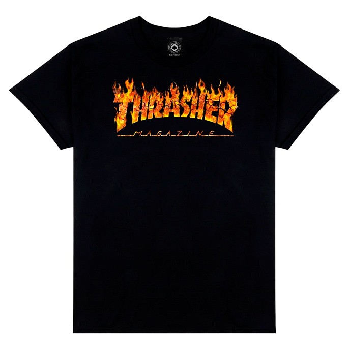 Футболка Thrasher Inferno T-Shirt Black