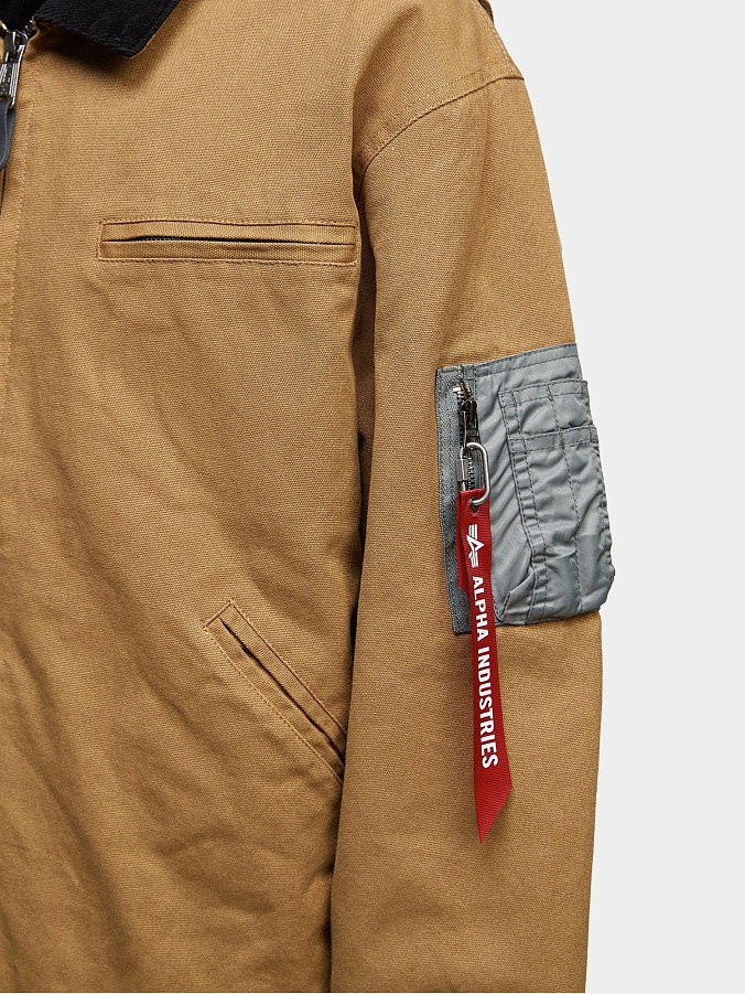 Куртка Alpha Industries Unfrm Detroit Jacket Beige
