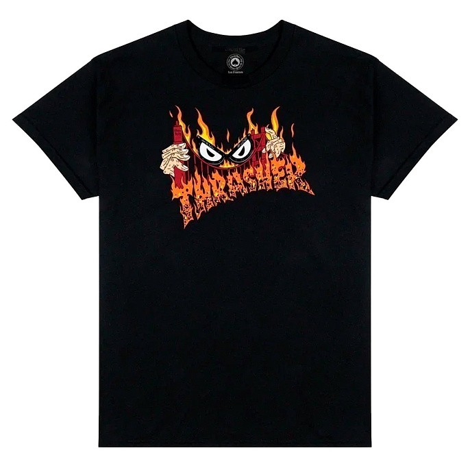 Футболка Thrasher Sck Free T-Shirt Black