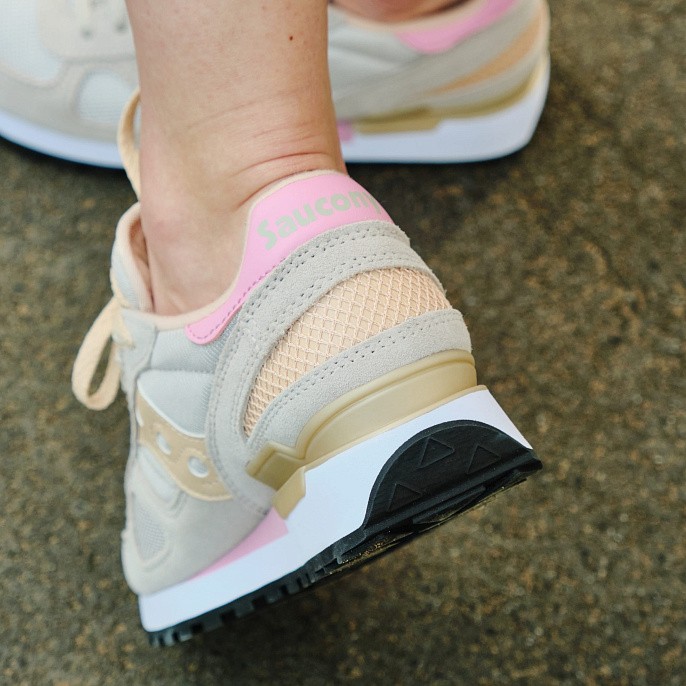 Кроссовки женские Saucony Shadow Original Tan/Almond/Pink