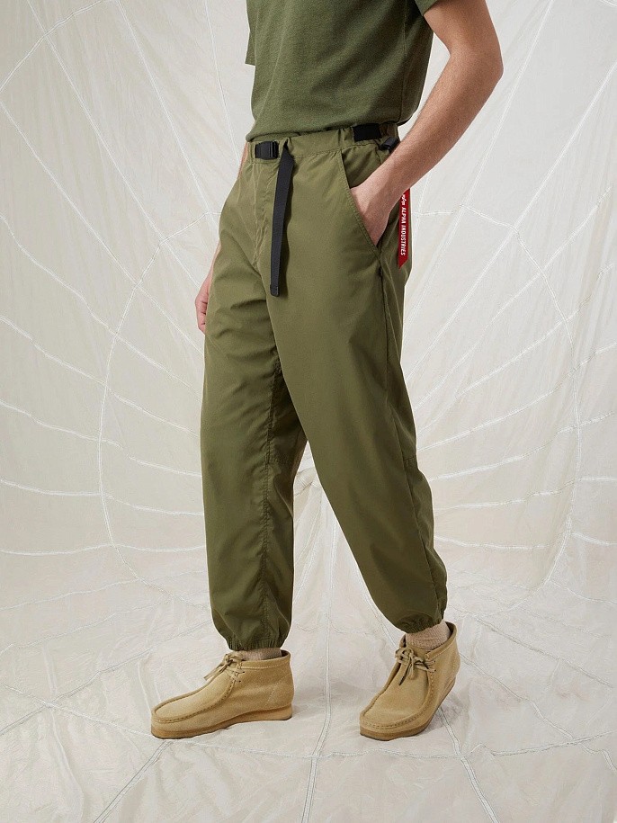 Брюки Alpha Industries Belted Jogger Green