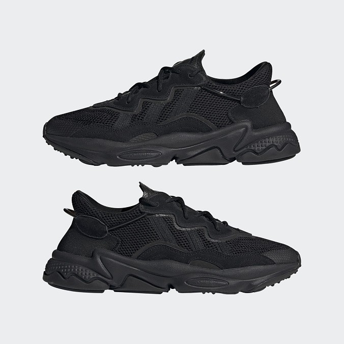 Кроссовки мужские adidas Originals Ozweego Black/Core Black/Grey Five