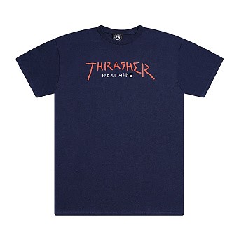 Футболка Thrasher Worldwide Navy