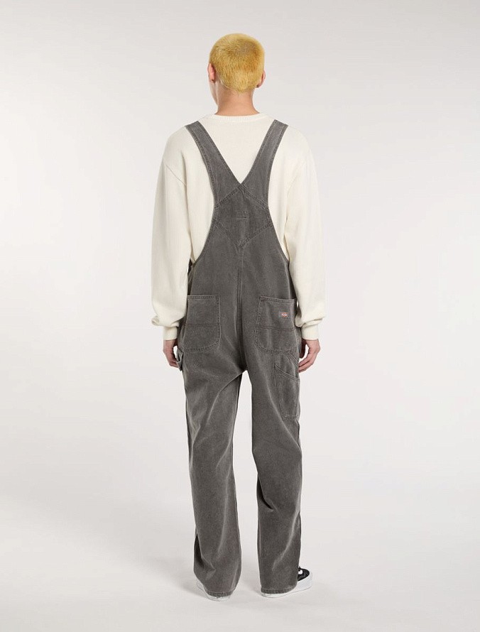 Комбинезон Dickies Classic Denim Bib Grey Wash Tinted