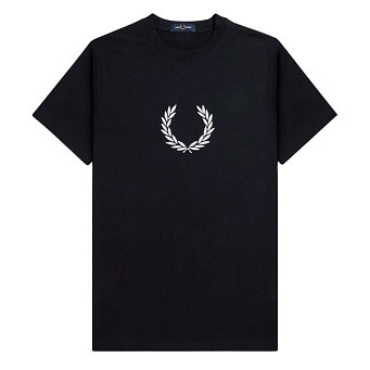 Футболка Fred Perry Textured Laurel Wreath T-Shirt