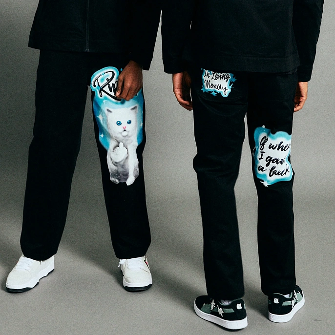 Брюки RIPNDIP In Loving Memory Pants Black