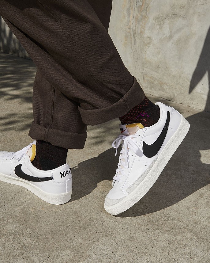 Кроссовки Nike Blazer Low '77 Vintage White/Sail/Black