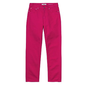 Джинсы женские Carhartt WIP W' Page Carrot Ankle Pant (pink garment dyed)