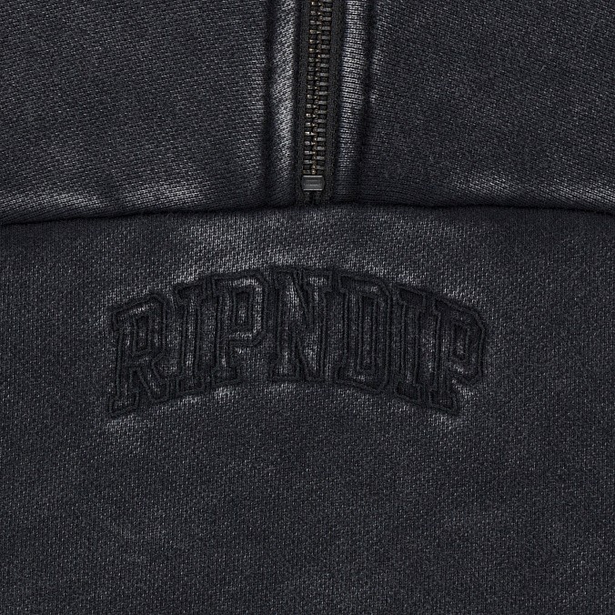 Анорак RIPNDIP Night Quarter Zip Sweatshirt Black