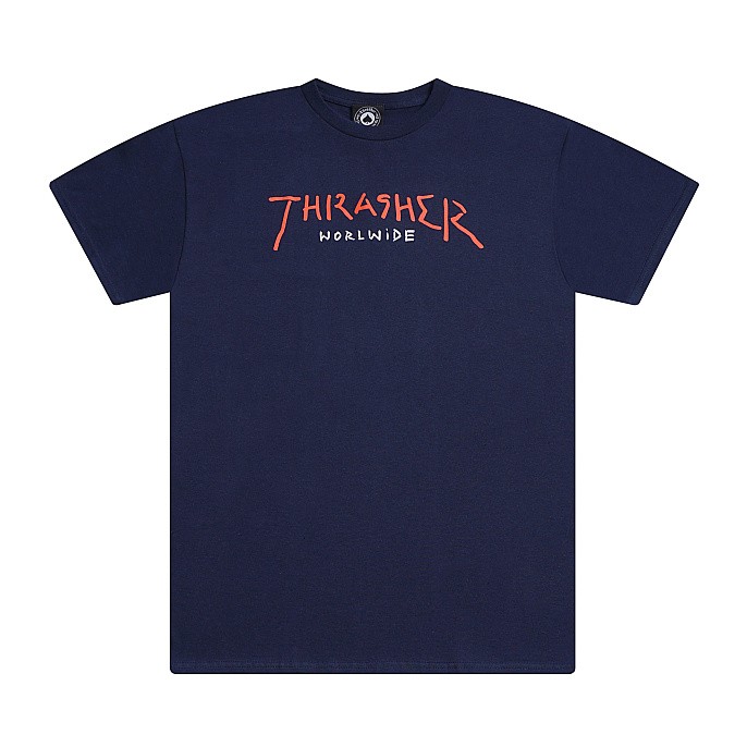 Футболка Thrasher Worldwide Navy