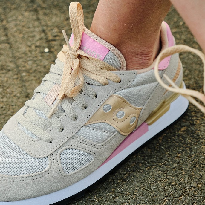 Кроссовки женские Saucony Shadow Original Tan/Almond/Pink