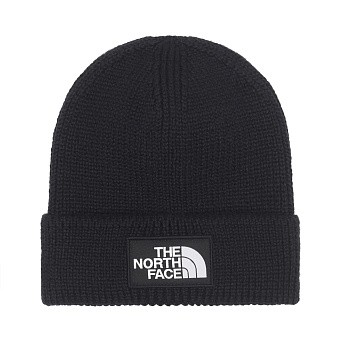 Шапка The North Face TNF Logo Box Cuffed Beanie TNF Black
