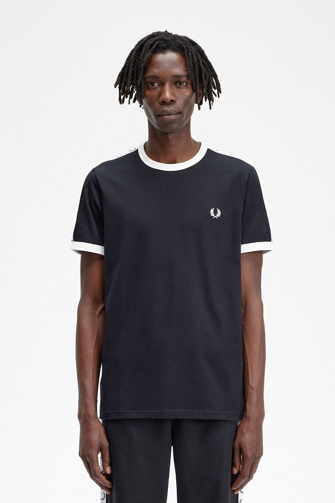 Футболка Fred Perry Taped Ringer T-Shirt