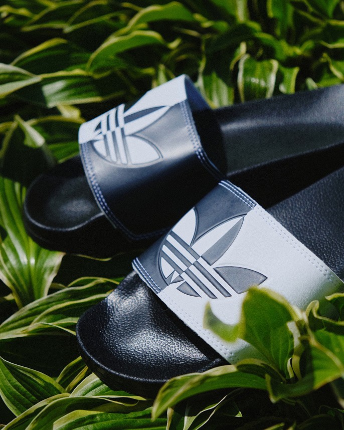 Пантолеты adidas Originals Adilette Lite Black/Core Black/Cloud White