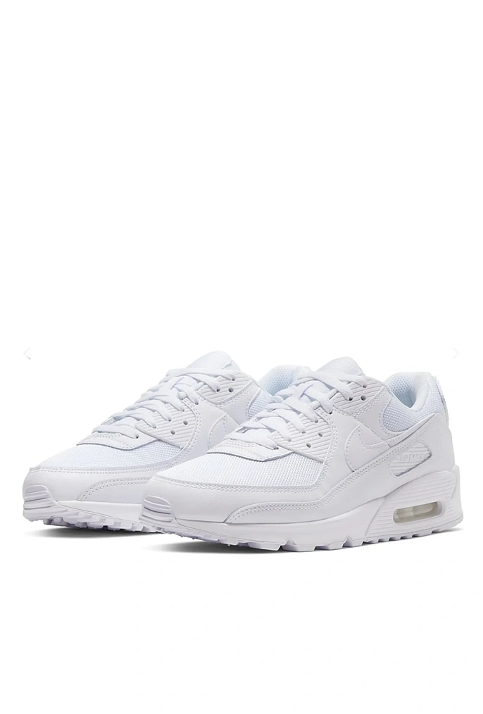 Кроссовки Nike Air Max 90 White/White/White/Wolf Grey