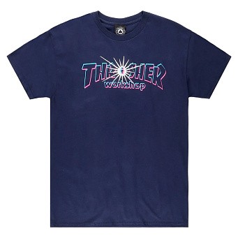 Футболка Thrasher X AWS - Nova T-shirt Navy