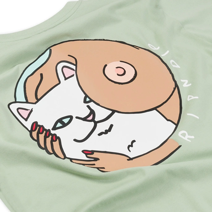 Футболка RIPNDIP Must Be Nice Tee Sage