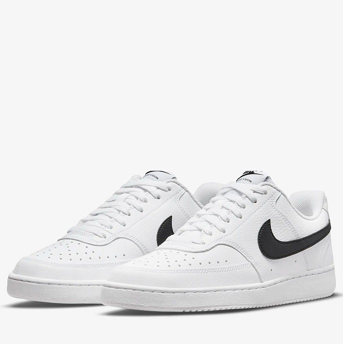 Кроссовки женские Nike Court Vision Low White/White/Black