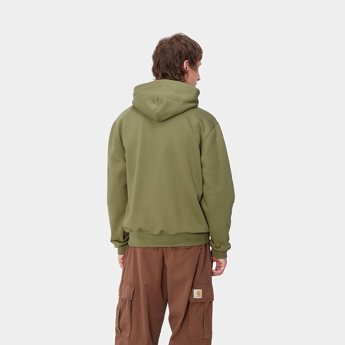 Толстовка Carhartt WIP Hooded Carhartt Sweatshirt